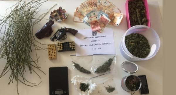 Συνελήφθη 57χρονος για ναρκωτικά στη Λακωνία