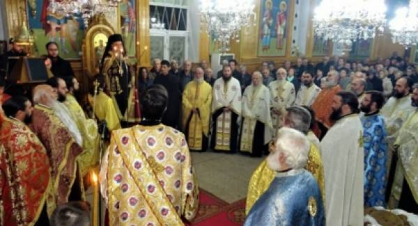 Πλήθος πιστών στον εορτασμό της Αγίας Βαρβάρας στην Καλογωνιά