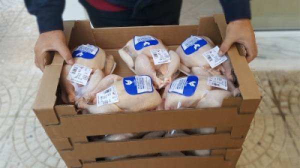 Τ.Ε.Β.Α.: Διανέμονται κοτόπουλο και είδη παντοπωλείου 22 - 25/1 στη Λακωνία