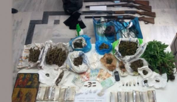 Συνελήφθησαν τέσσερα άτομα για ναρκωτικά στη Λακωνία