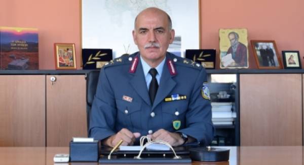 Γενικός Περιφερειακός Αστυνομικός Διευθυντής Πελοποννήσου ο Ταξίαρχος Παναγιώτης Πουπούζας