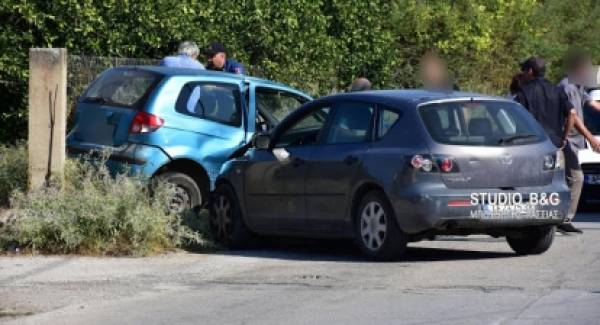 Δύο τραυματίες από ατύχημα στο Ναυπλιο (photos)