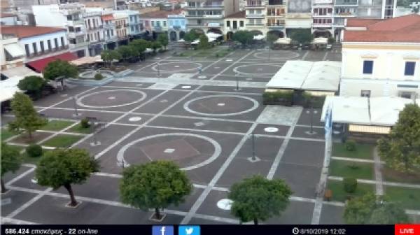 590.000 πολίτες του κόσμου βλέπουν την πλατεία της Σπάρτης από την webcamera του notospress.gr