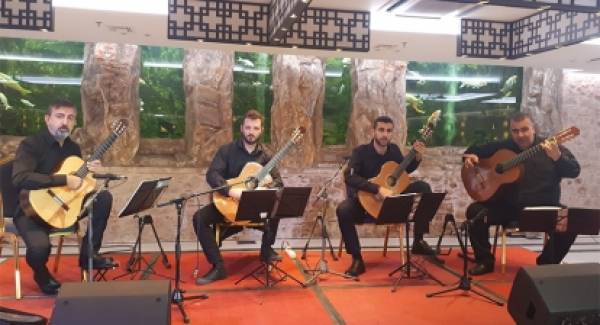 Οι Apollon Guitar Ensemble στο 24ο Παγκόσμιο Ογκολογικό συνέδριο στη Σπάρτη