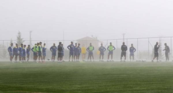 Αστέρας Τρίπολης: Προπόνηση στην ... ομίχλη! (photos)