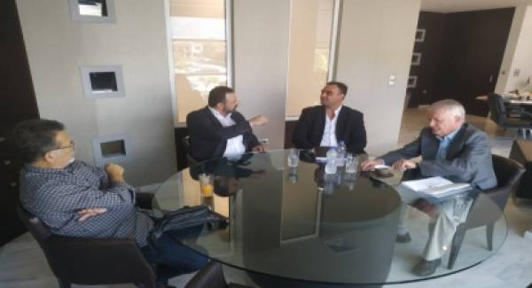 Συνάντηση του βουλευτή Λακωνίας ΣΥΡΙΖΑ Σταύρου Αραχωβίτη με τον Αντιπεριφερειάρχη Λακωνίας κ. Βερούτη