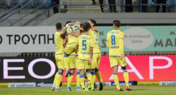 Αστέρας Τρίπολης - Λαμία 4-1: Πολύ σημαντική νίκη με καλή εμφάνιση