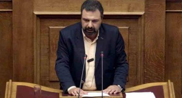 Ο Αραχωβίτης καταγγέλλει στη Βουλή γαλάζιο κομματικό κράτος! (video)