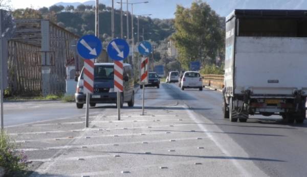 Προσοχή! Χαμηλές ταχύτητες στην είσοδο της Σπάρτης από τη γέφυρα του Ευρώτα! (video)