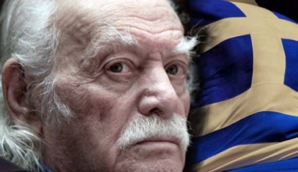 Και τώρα ποιός θα ανεβάσει την ελληνική σημαία..; Πέθανε ο Μανώλης Γλέζος