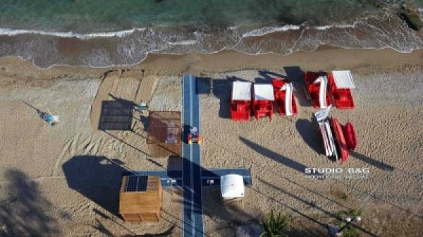 Τέσσερις ράμπες ΑΜΕΑ σε παραλίες του Δήμου Ναυπλιέων (photos - video)
