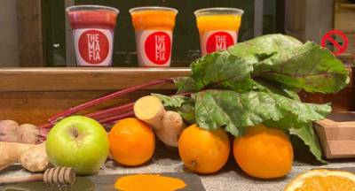 The mafia orange juice, Marathon ή  Vitamin για δύναμη, ευεξία και υγεία!