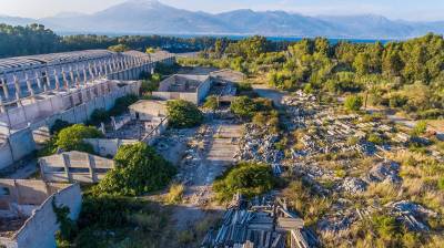 Απομακρύνεται  το πρώην εργοστάσιο της «ΑΜΙΑΝΤΙΤ» στο Δρέπανο Αχαΐας