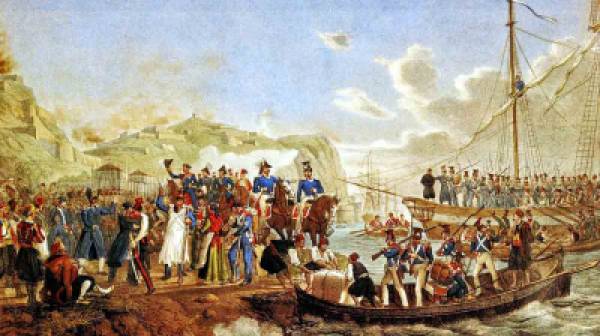 Σαν σήμερα το 1833 ο Βασιλιάς Όθων φτάνει στο Ναύπλιο