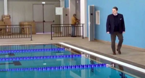 Υπερήφανος ο δήμαρχος Άργους που παρέδωσε, όχι μακέτα αλλά, ένα σύγχρονο Κολυμβητήριο στους δημότες (video)