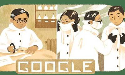 Το σημερινό Google Doodle τιμά τον γιατρό που δημιούργησε τη χειρουργική μάσκα
