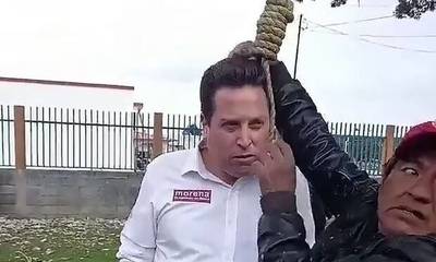 Βίντεο - σοκ από το Μεξικό: «Κρέμασαν» υποψήφιο δήμαρχο επειδή δεν κράτησε τις υποσχέσεις του