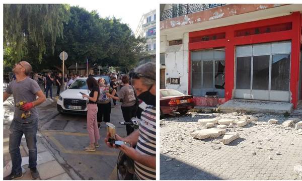Σεισμός στην Κρήτη: Πληροφορίες για 2 εγκλωβισμένους σε Αρκαλοχώρι και Πατσίδερο