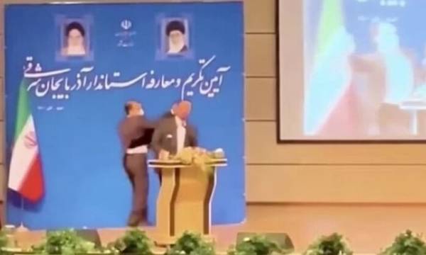 Ιράν: Πολιτικός χαστουκίζει κυβερνήτη - «Δεν έπρεπε να εμβολιάσει τη γυναίκα μου άντρας» (video)