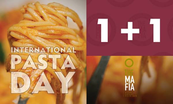 Παγκόσμια Ημέρα Ζυμαρικών! Το The Mafia γιορτάζει με νέα πιάτα και 1+1 – Δείτε το menu!