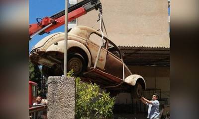 Mercedes 170S, αντίκα, σκούριαζε στη Σπάρτη, ζωντανεύει στην Πάτρα (photos)