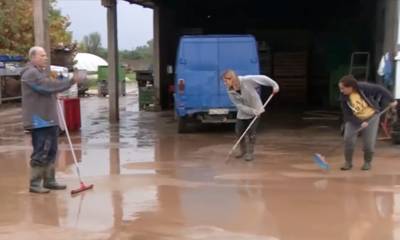 Σάρωσε την Ηλεία η κακοκαιρία – Πλημμύρες και καταστροφές (video)
