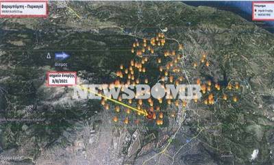 Γιατί κάηκε η Βαρυμπόμπη – Πόρισμα «φωτιά» για τις πυρκαγιές του Αυγούστου (photos)