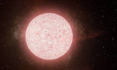 Αστρονόμοι είδαν το εκρηκτικό τέλος ενός άστρου ερυθρού υπεργίγαντα, λίγο πριν γίνει σουπερνόβα
