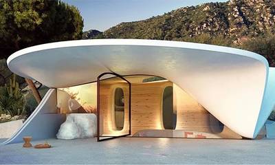 Η φουτουριστική κατοικία στη Μεσσηνία που μοιάζει με ιπτάμενο δίσκο (photos)