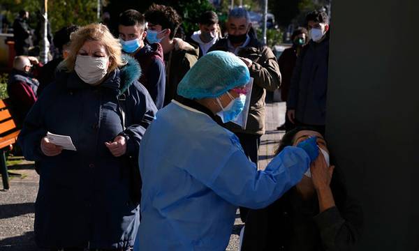 Κορονοϊός: Με 1.470 κρούσματα σήμερα η Πελοπόννησος