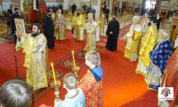 Λαμπρός εορτασμός των Λακώνων Αγίων στον Ι.Ν. Αγίου Νικολάου Σπάρτης (photos)
