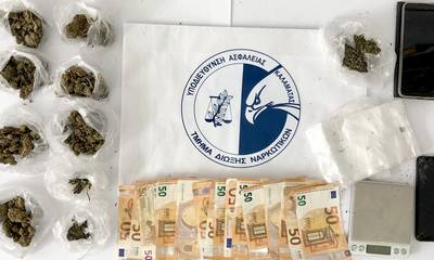 Μεσσηνία: Συνελήφθησαν δύο άτομα για ναρκωτικά στα Φιλιατρά