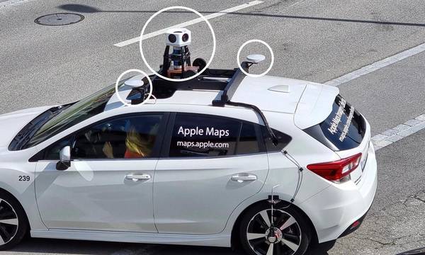 Δείτε πότε θα βρεθεί το αυτοκίνητο της Apple για χαρτογράφηση στην Πελοπόννησο