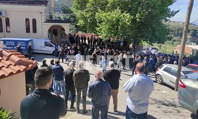 Πάτρα: Θλίψη και οδύνη στην κηδεία του 31χρονου Χρήστου Σταυρόπουλου