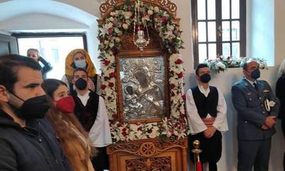 Με λαμπρότητα ο εορτασμός της Παναγίας Χρυσαφίτισσας, στη Μονεμβασία (photos)