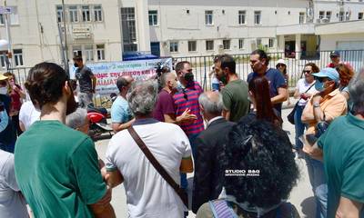 Ναύπλιο: Συγκέντρωση διαμαρτυρίας για την απουσία παιδιάτρου έξω από το νοσοκομείο