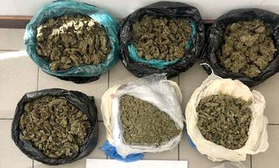 Συνελήφθησαν για ναρκωτικά – Κατασχέθηκαν πάνω από έξι κιλά κάνναβης