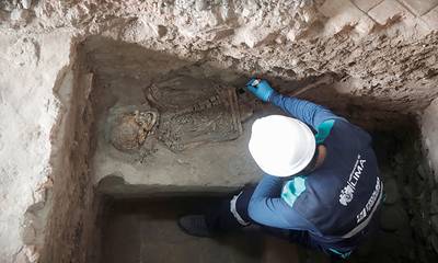 Περού: Αρχαιολόγοι ανακάλυψαν υπόγειες στοές κάτω από ναό 3.000 ετών (photos- video)