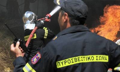 Φωτιά στους Χράνους Μεσσήνης:  Άμεση η επέμβαση της πυροσβεστικής