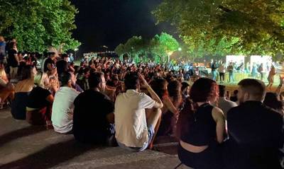 ΚΝΕ: Φοιτητικό Πάρτι, στο πάρκο της Ευαγγελίστριας, στη Σπάρτη