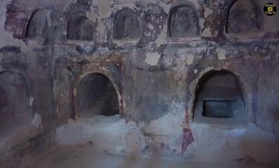 Κεγχρεές Κορινθίας: Στις κατακόμβες ενός άγνωστου ρωμαϊκού νεκροταφείου (video)