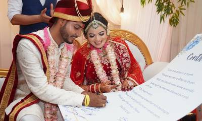 Ινδία: «Πίτσα μόνο μια φορά τον μήνα» - Το «συμβόλαιο» που υπέγραψε ζευγάρι στον γάμο του!