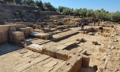 Αρχαία Θουρία: Οι φετινές ανασκαφικές εργασίες αποκάλυψαν μέρος του κοίλου του θεάτρου