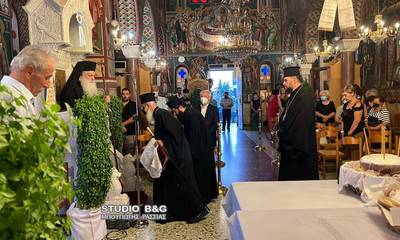 Ναύπλιο: Η εορτή της Κοίμησης της Θεοτόκου στα Ίρια (photos)