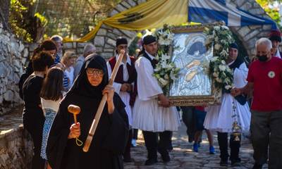 Λαμπρός ο εορτασμός της Παναγίας στη Μητρόπολη Μεσσηνίας