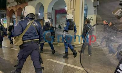 Πάτρα - Επέτειος Γρηγορόπουλου: Iσχυρές αστυνομικές δυνάμεις στην πορεία (photos -video)
