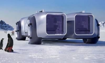 Αυτό το Land Rover είναι πλήρως προσαρμοσμένο για εξερεύνηση της Ανταρκτικής (photos)