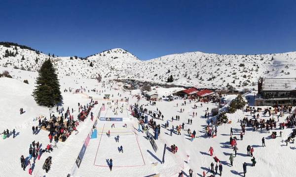 Στο Χιονοδρομικό Κέντρο Μαινάλου το 3ο Πανελλήνιο πρωτάθλημα Snow Volley 2023