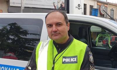 Κοζάνη: Αυτός είναι ο αστυνομικός που έσωσε γυναίκα που πνίγηκε ενώ έτρωγε σε εστιατόριο