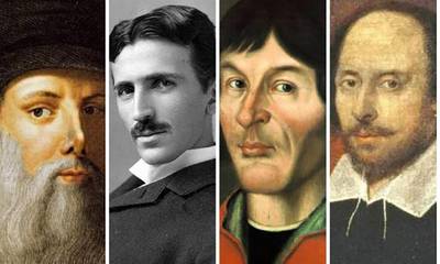 Όταν έσπασαν τα κοντέρ του IQ: Ντα Βίντσι, Κοπέρνικος, Τέσλα και Σαίξπηρ
